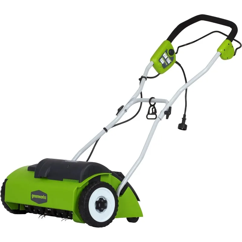 

Greenworks 10 Amp 14 ”Проводной Электрический Очиститель (зубья из нержавеющей стали)