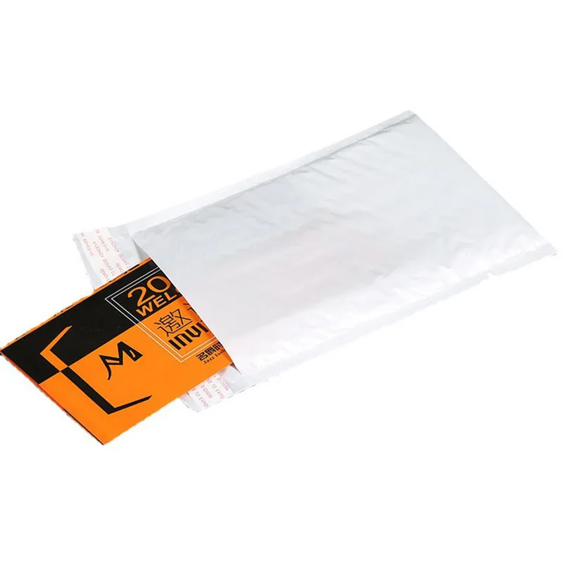 Bubble Envelope Mailing One Book Bag Waterproof Bubble Mail Bag Buffer Office Envelope Shockproof Courier 50pcs/pack