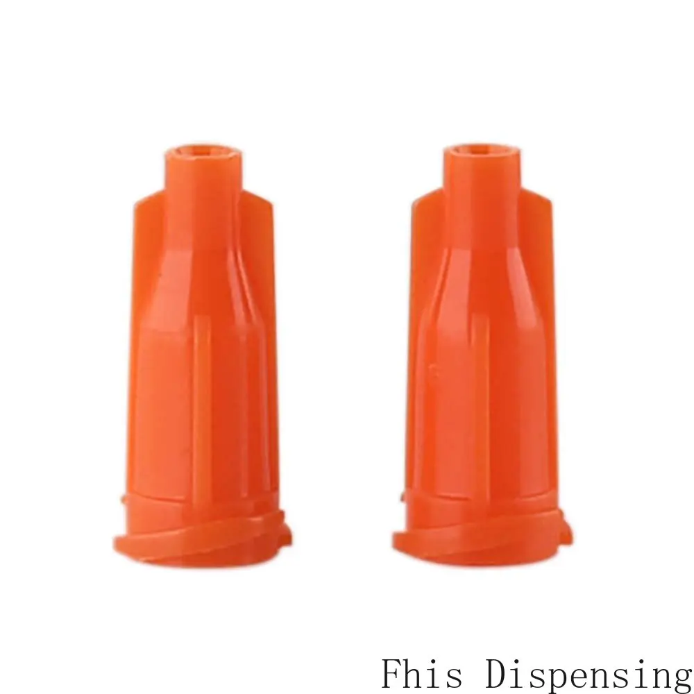 

Glue Dispensing Syringe Tip Orange Cap Hat Pack of 12000