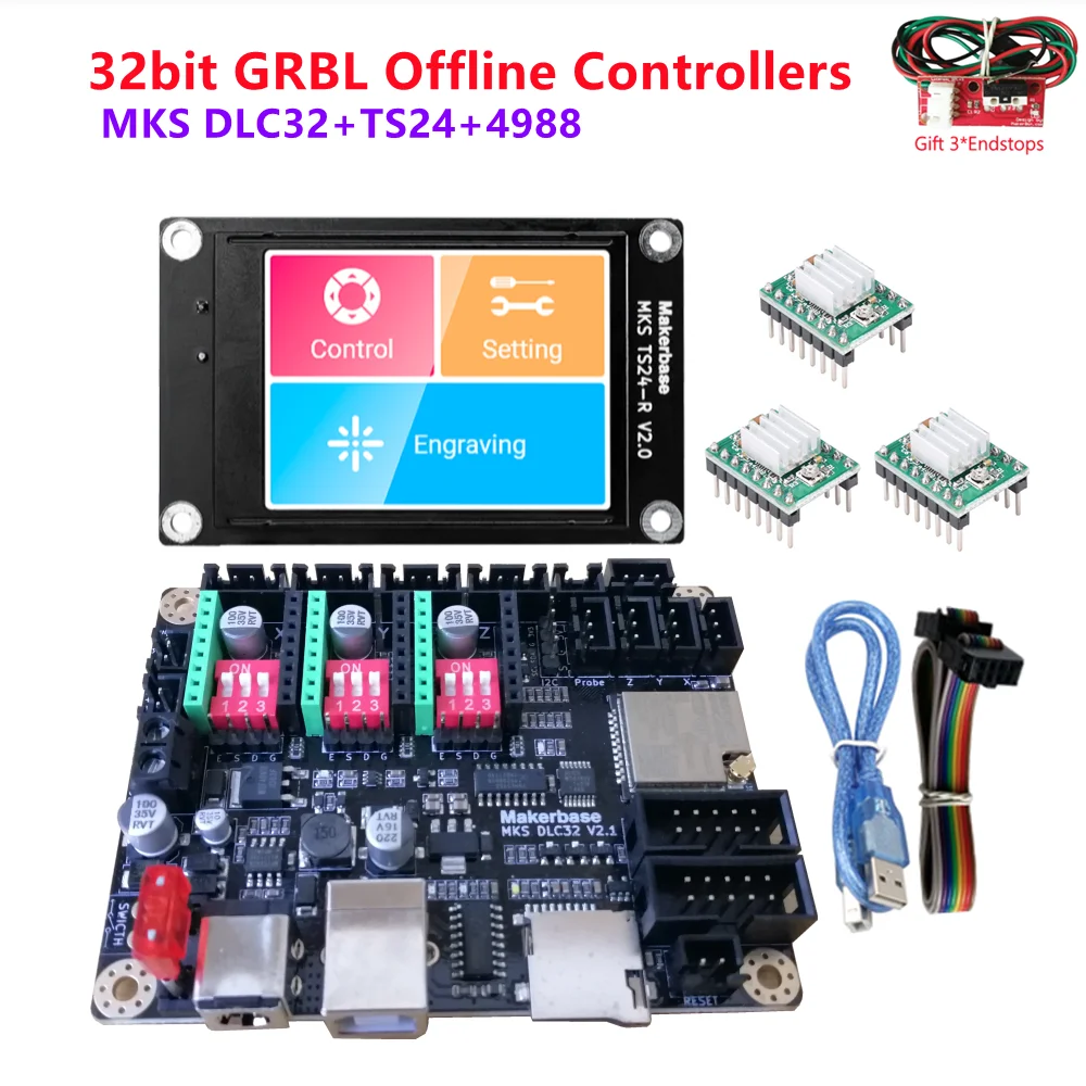 Fuhjythy MKS DLC32 MAX Hauptplatine - Steuerboard Für CNC Graviermaschinen