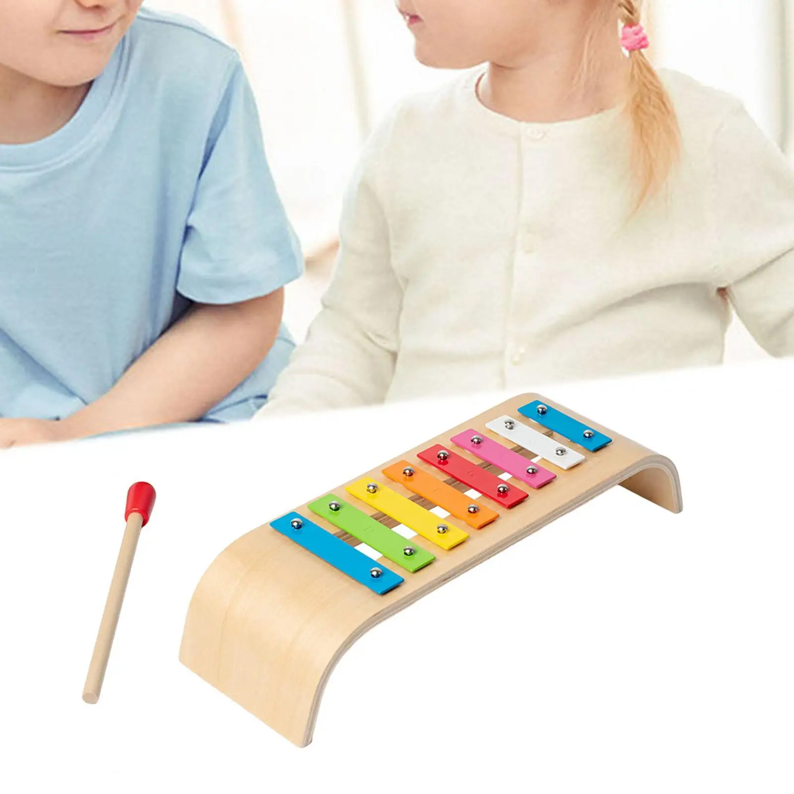 

8 Scales Xylophone Kids Music Learning Toys for Players Birthday Gift Kids
