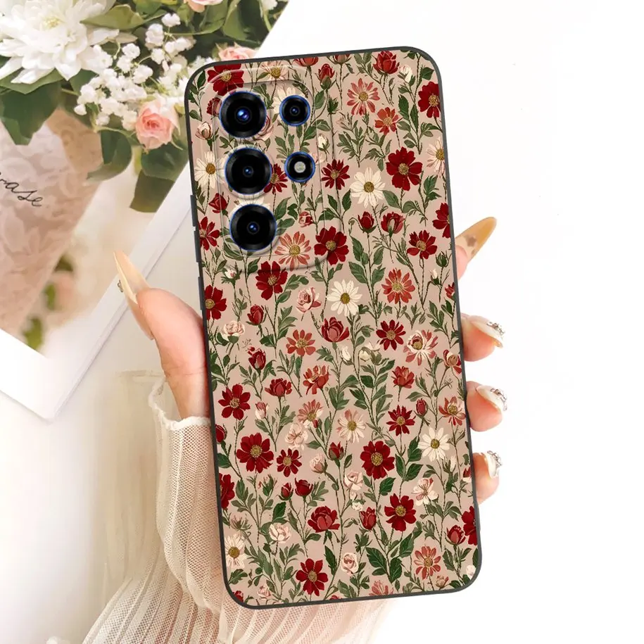 Luxury Space Volcano Painted Soft Silicone Candy Color Protection Case