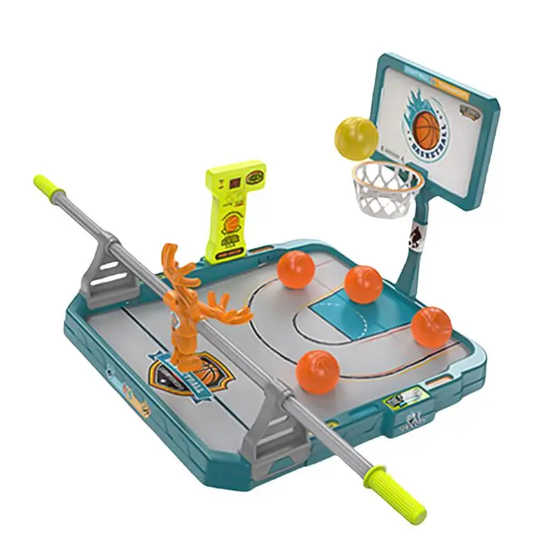 

Fingertip Basketball Game Small Basketball Board Game Kit Parent-Child Interaction Interaction Game Toys For Home Team Building