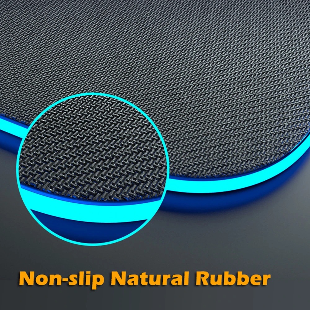 Tapete de Mesa do Teclado das Almofadas de Mesa dos Mousepads do Japão com Backlit a Grande Almofada do Rato do Rgb Xxl Roxa Cidade Neon Conduziu a Esteira do Rato - Imagem 4