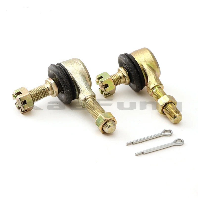 M10 Left & Right Hand Thread Steering Tie Rod Ends Fit For Yamaha Banshee WARRIOR YFB YFM Raptor 250 350 400 ATV Parts