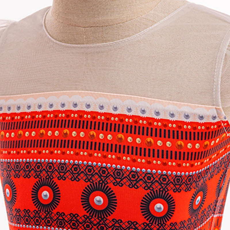 2026 Sommer Prinzessin Moana Kleid für Mädchen Ozean-Abenteuer Kostüme Urlaubs-Freizeitoutfit Karneval Cosplay Kleider Geburtstagsgeschenk – Detail 7