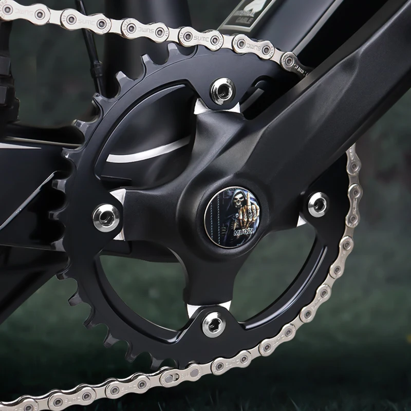 Copertura antipolvere per pedivella Copertura per guarnura da ciclismo portatile Tappo antipolvere con anello in gomma da 18/20 mm Accessori per ciclismo MTB per mountain bike  18
