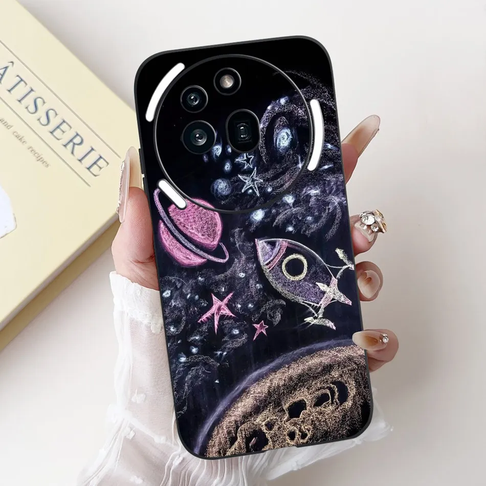 Cute Cartoon Black Silicone Soft Phone Case Bumper