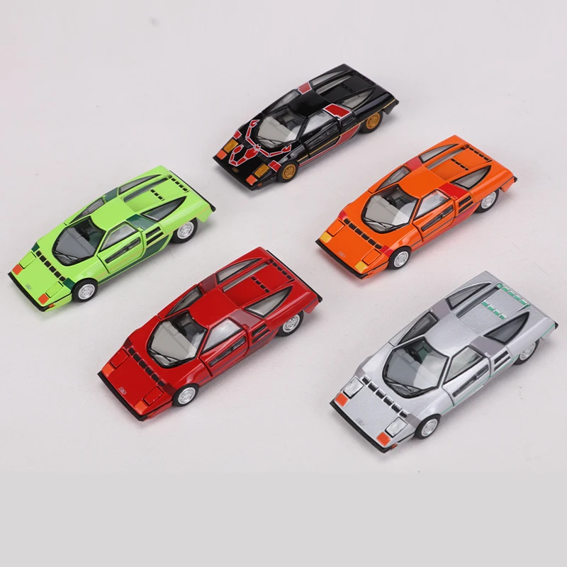 SHADOW 1:64 Dome Zero Scissor Door Supercar Alloy Model Car Can Turn On The Lights And Open TheDoor 5