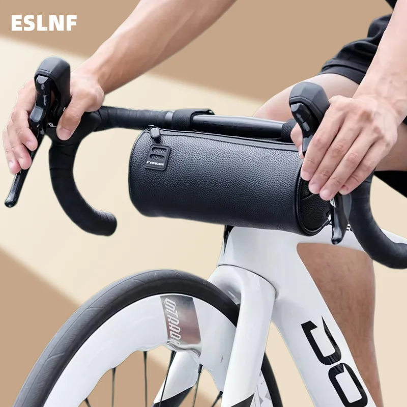 Borsa impermeabile per moto Borsa da manubrio per bici di grande capacità Borsa a tracolla portatile multifunzione Borsa anteriore per bicicletta