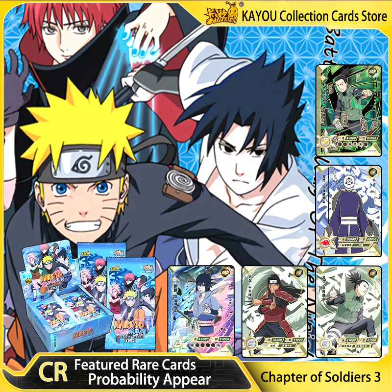 Kayou Original Naruto Cards Game Rare Hero Uchiha Obito Uchiha Itachi