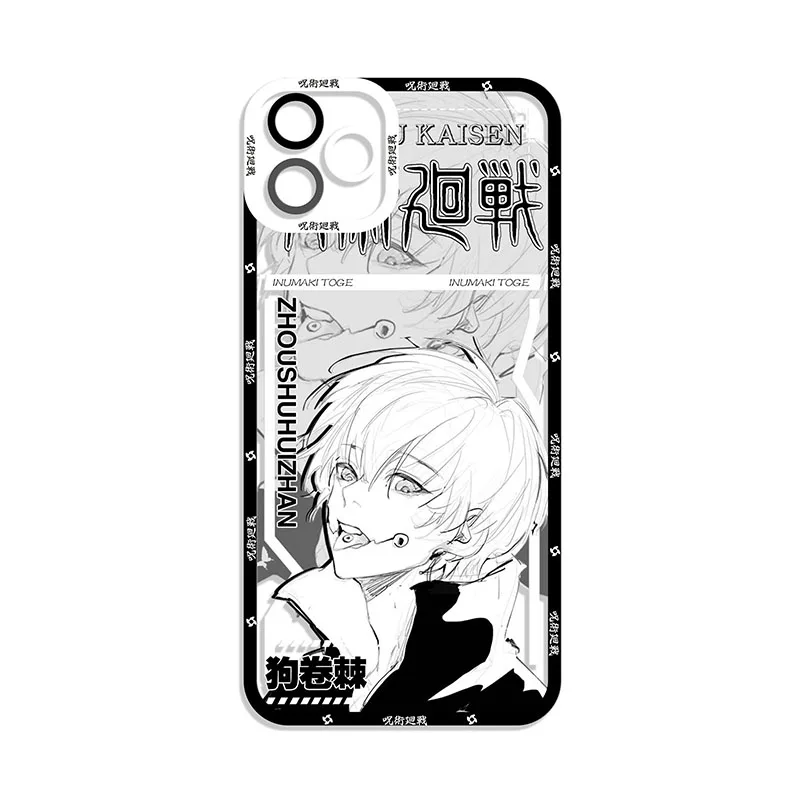 Jujutsu Kaisen Gojo Satoru Anime Clear Phone Case