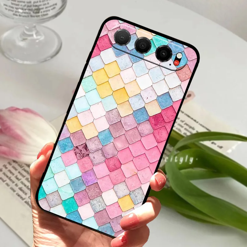 Cool Wolf TPU Soft Silicone Phone Back Cover Capa s Coque