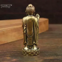 Lotus Figurines Enshrines Statue Home Decor Ornaments Resin Craft Zen Meditation Room Decoration Spiritual Gift Desk - Image 5