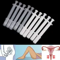 5/10Pcs/set Clear Vaginal Applicator Lubricant Injector Syringe Lube Anal Nasal Launcher For Health Care Sex Acts Cure 1