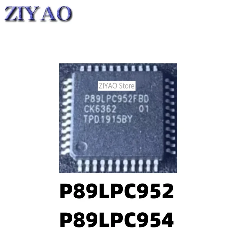 

5 шт., P89LPC952FBD P89LPC952 P89LPC954 P89LPC954FBD44 QFP44