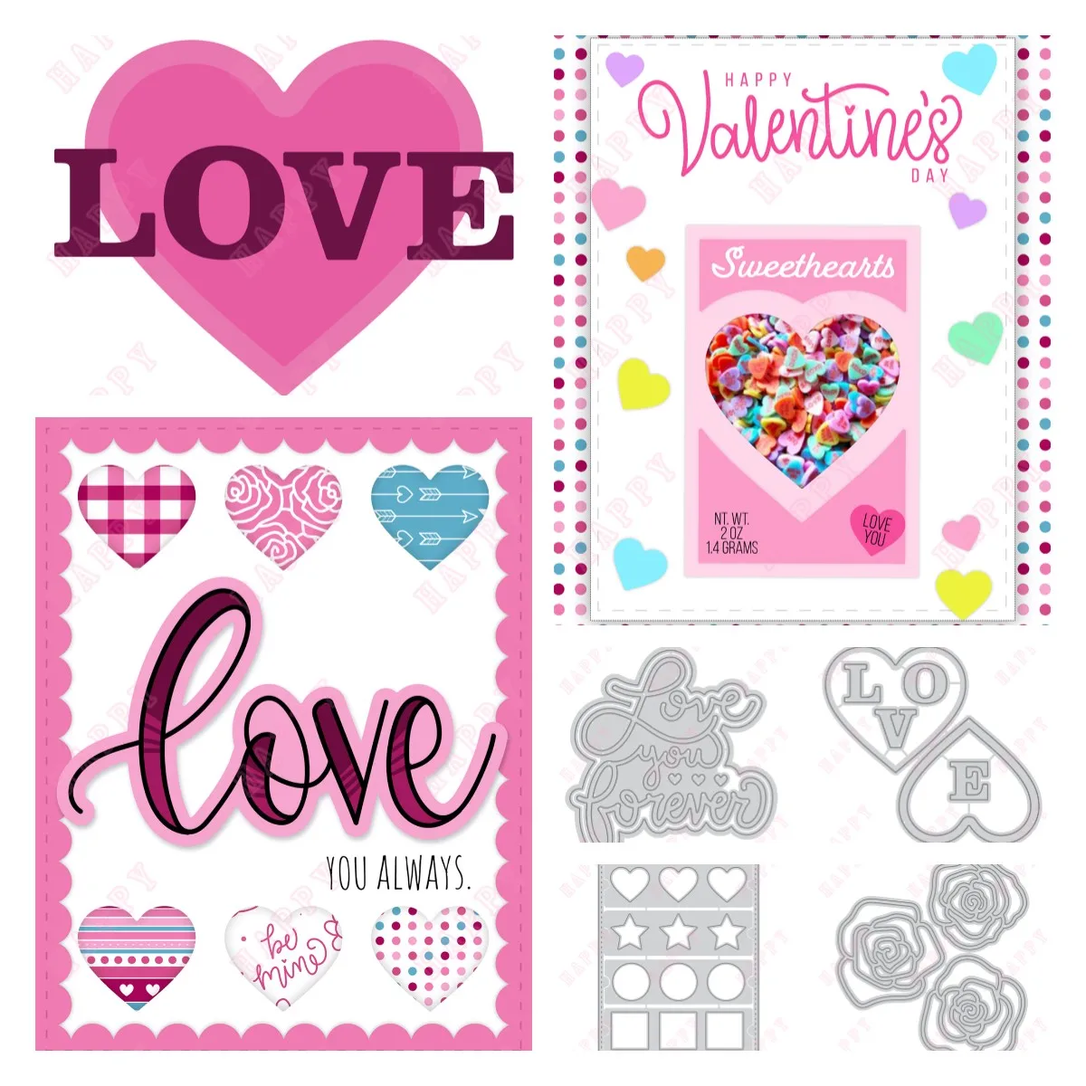 

Металлические режущие штампы, скрапбукинг, надпись «Love You Forever», набор штампов, бумажные украшения для дневника, ручная работа, тиснение, полосатый штамп в форме сердца