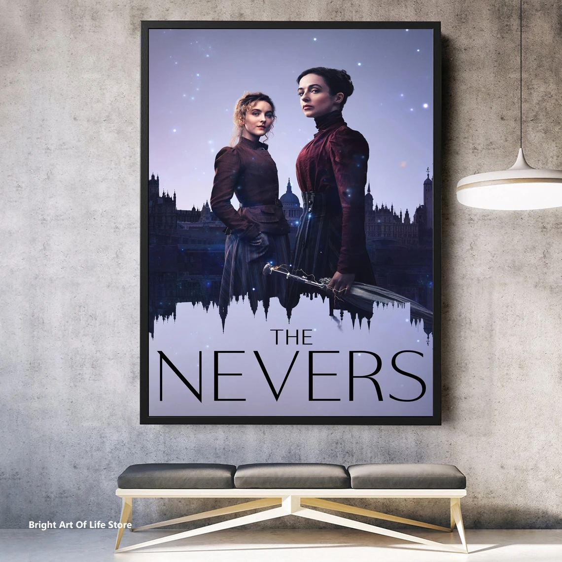 

The Nevers TV Series Poster Star Actor Canvas Poster Photo Print Wall Painting Home Decor (Unframed)