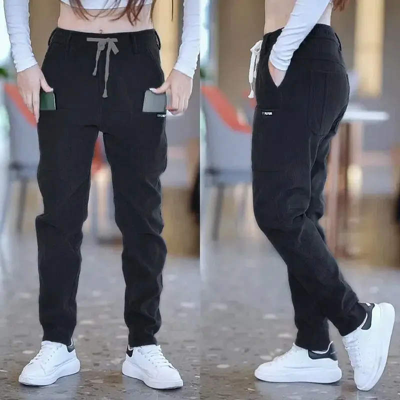 thumbnail image 1 of Pantalones para hombre Venta Pantalones deportivos anchos y elegantes Harajuku Nuevos en poliéster clásico Arrugado Pantalones holgados sueltos largos de verano Casuales para hombre, 1 of 5