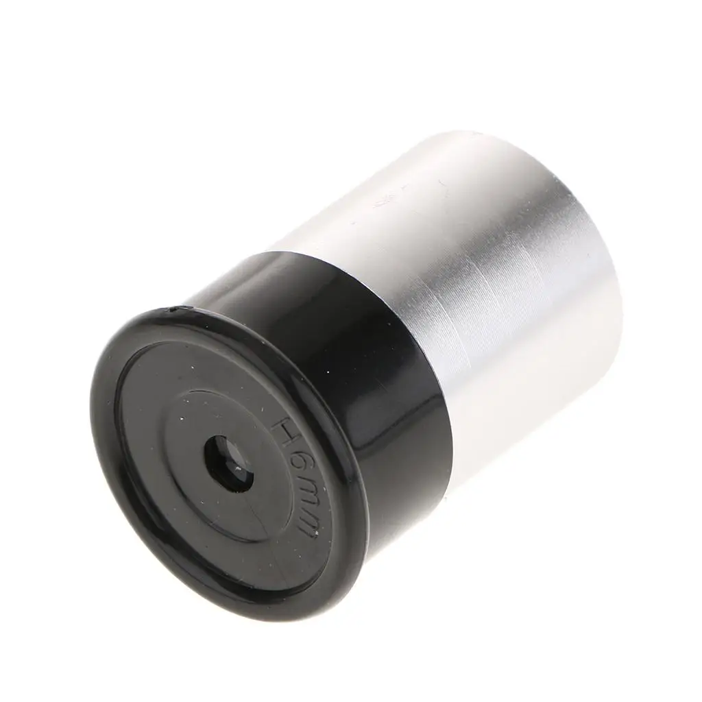 0.965'' Telescope Accessory Eyepiece H6mm Lens 35 Degree Sky Star Clusters Moon Planets Observation Tool Fully Multi-Coated
