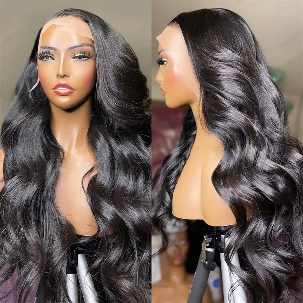 

13x6 Hd Body Wave Lace Frontal Wig Glueless Brazilian 13x4 Body Wave Lace Front Wigs For Women 100% Human Hair Pre Plucked