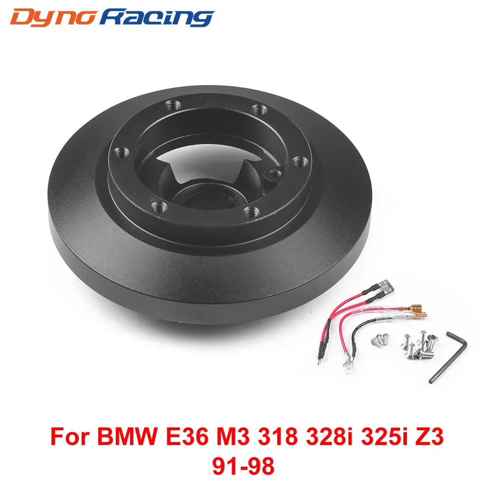 E36H 레이싱 스티어링 휠 퀵 릴리스 보스 키트 BMW 91-98 E36 M3 318 328i 325i 325is 328 Z3 E39 용 짧은 허브 어댑터 키트