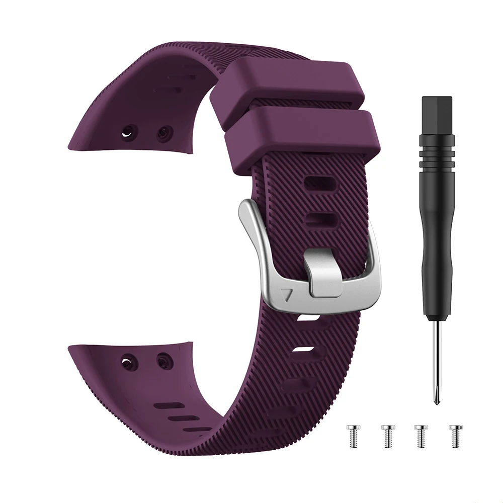 Silicone Smartwatch Replacement Strap – Vibrant and Durable Design