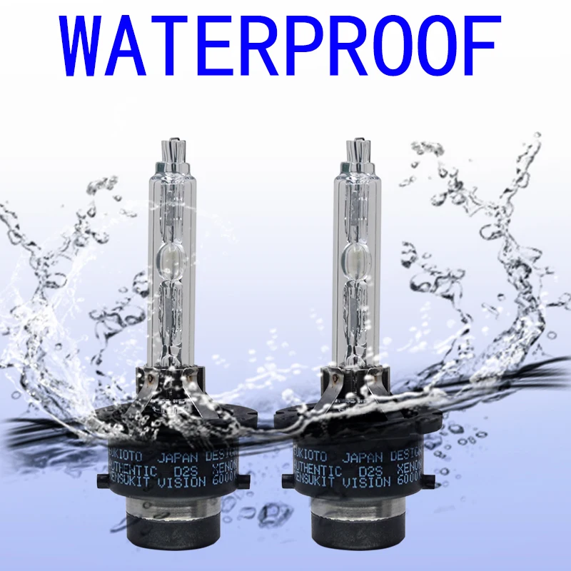 SUKIOTO  HID 제논 표준 헤드라이트 전구,  자동차 액세서리, 12V, 35W, D2S, D2R, D4S, D4R, 55W, D2S, D4S, 2 개