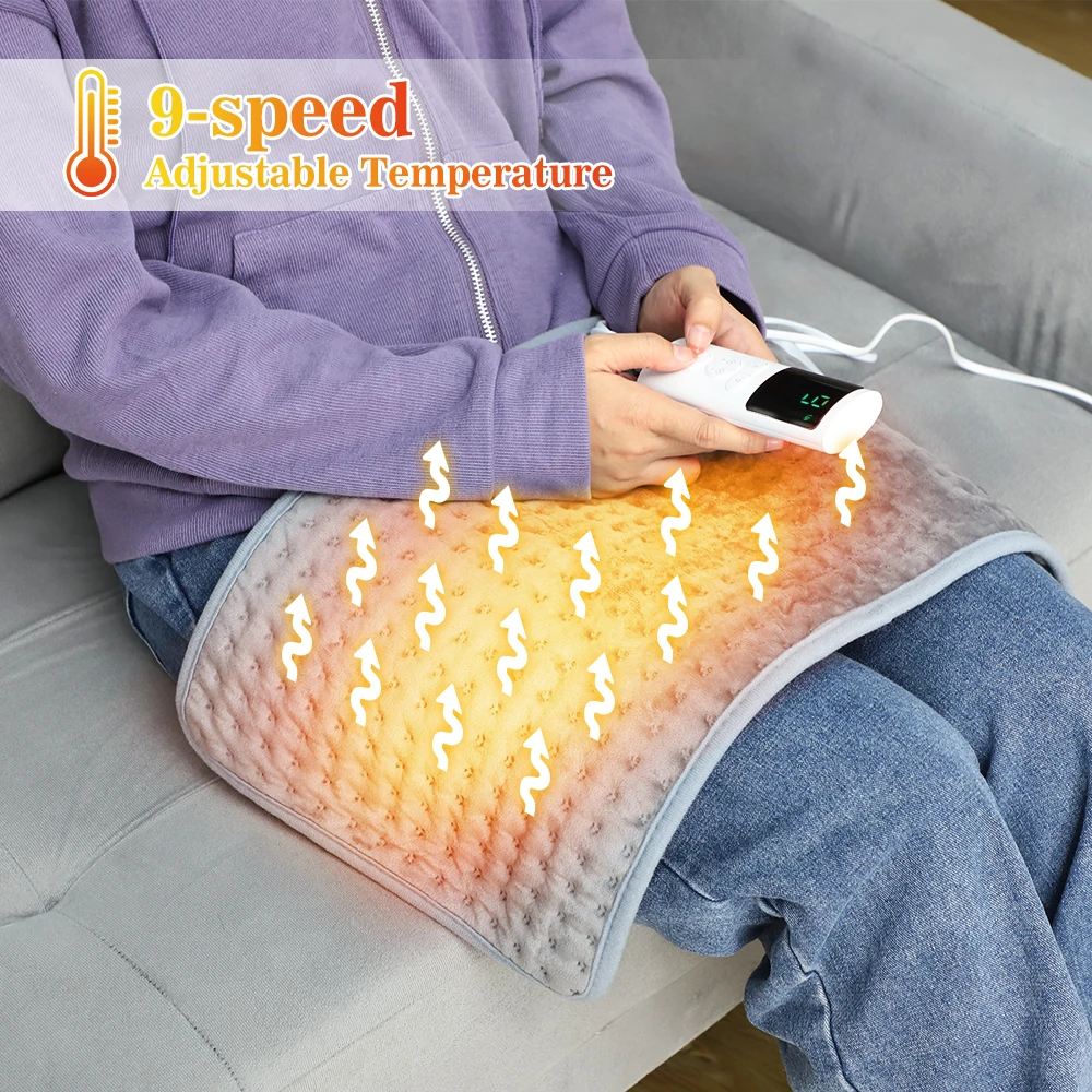 

29*58cm Electric Heating Pad Physiotherapy Therapy Blanket Thermal Shoulder Back Pain Relief Eliminate Fatigue Winter Warmer Pad
