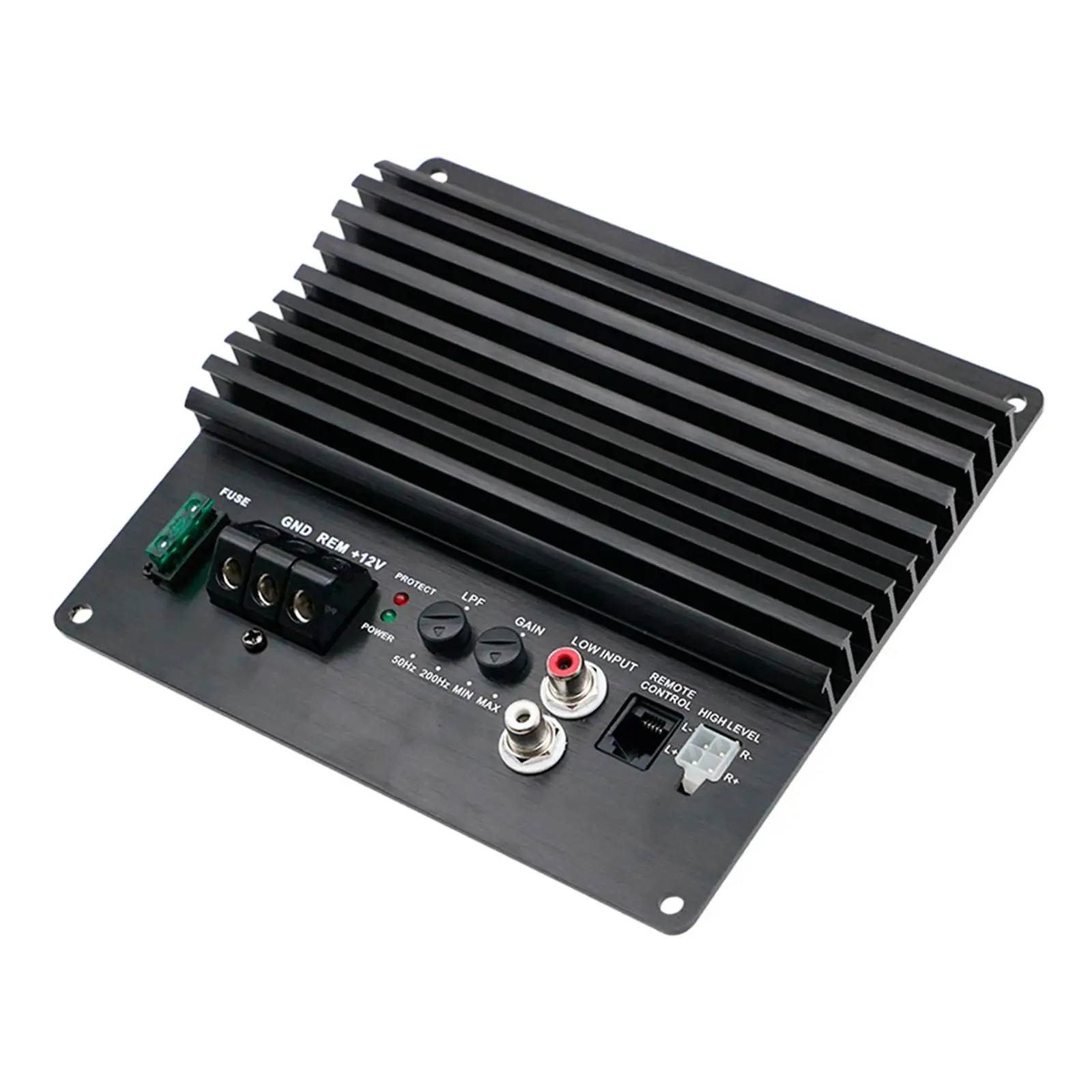 Audio Amplifier Versatile Powerful Mono Channel High Stability 120W Car Amplifier Board for Speaker Bike Boat Home Motorcycle