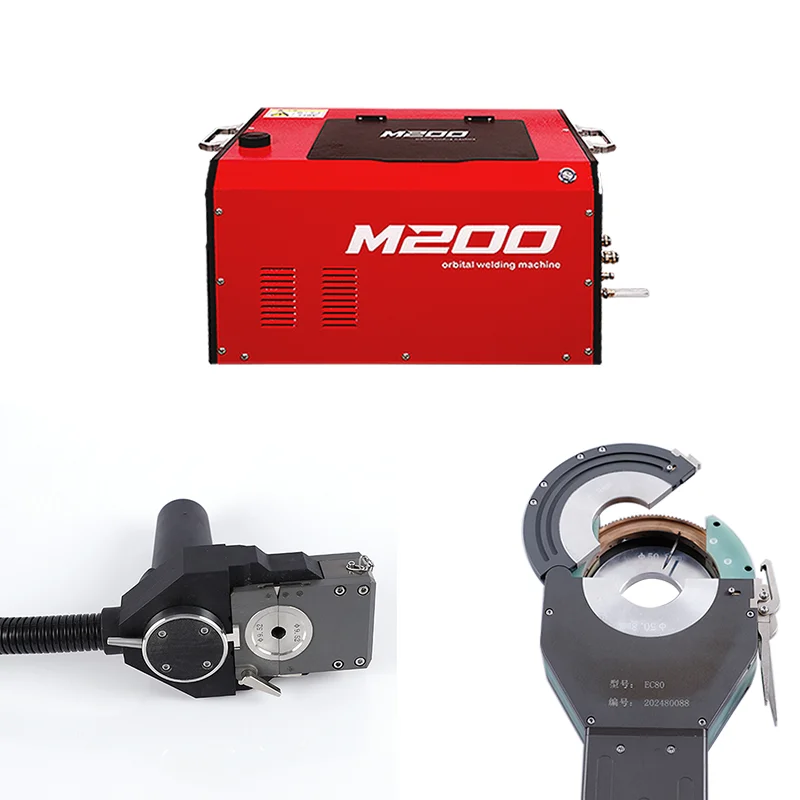 GhionChion M200 Orbital Welding  Machine Manufacturer Enclosed welding head wildly used in sanitary pipe semiconductor industry 3