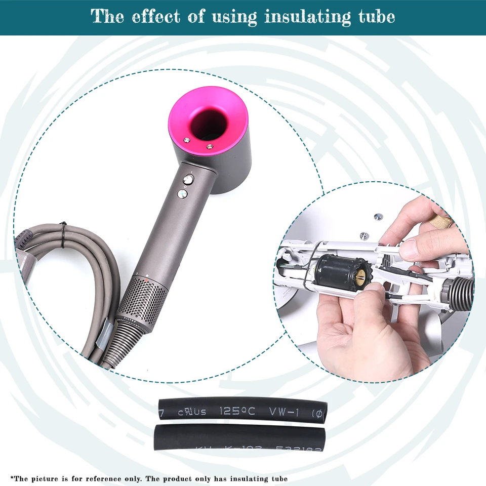Para Secador De Cabelo Dyson Acessórios Universais HD01/02/03/04/07/08/15 2.7M Cabo De Alimentação Reino Unido Plug Ue E I.614048917