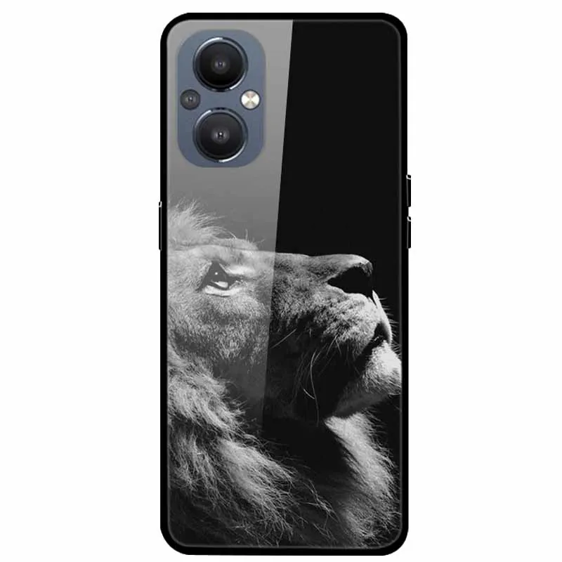 Starry Marble Tempered Glass Hard Back Protective Case