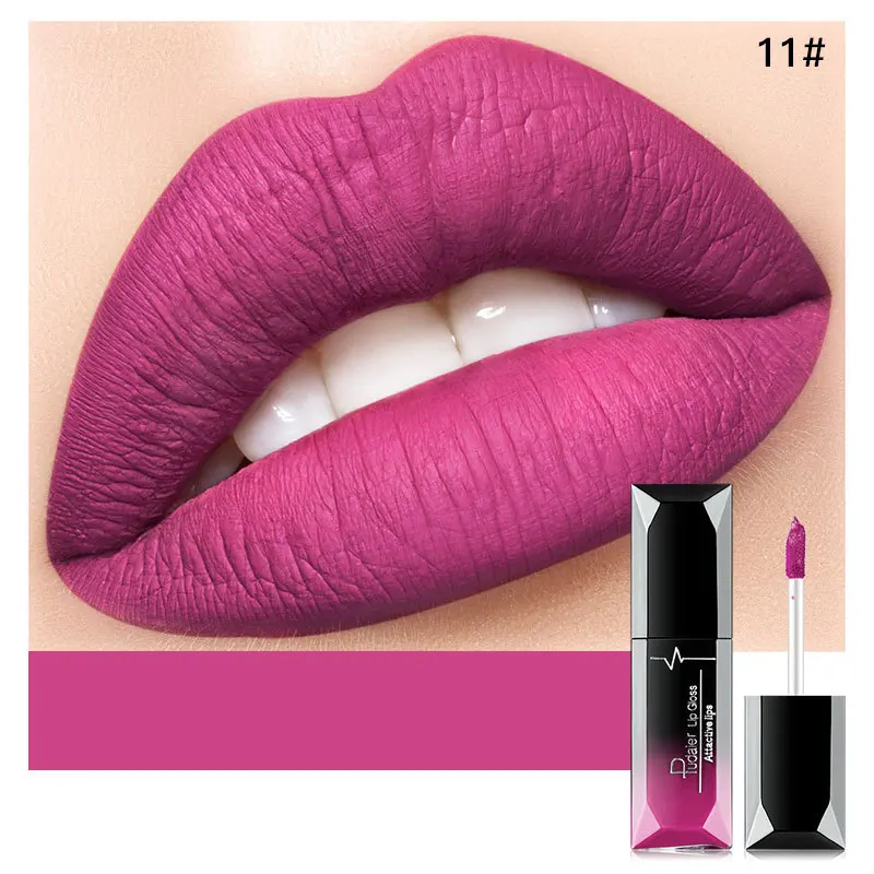 thumbnail image 1 of Pudaier 21 Colors Lipstick Matte Cosmetic Waterproof Long Lasting Pigment Velvet lip stick Brand Sexy Lip Matte Nude Lip stick, 1 of 5