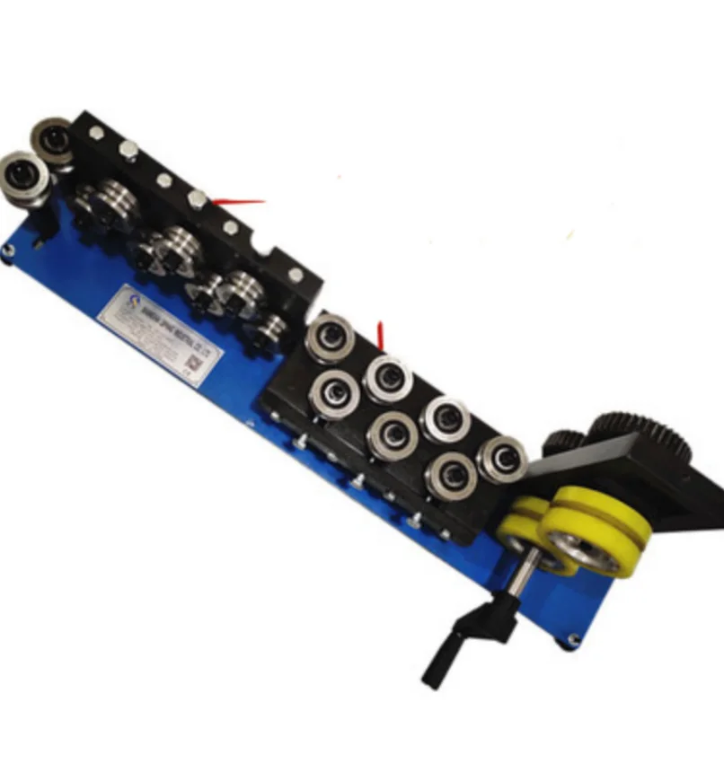 

Настраиваемый CE сертифицированный OD42 направляющий 3-5 мм 14 роликов кривошипная машина для выпрямления коленчатой проволоки без электрического оборудования