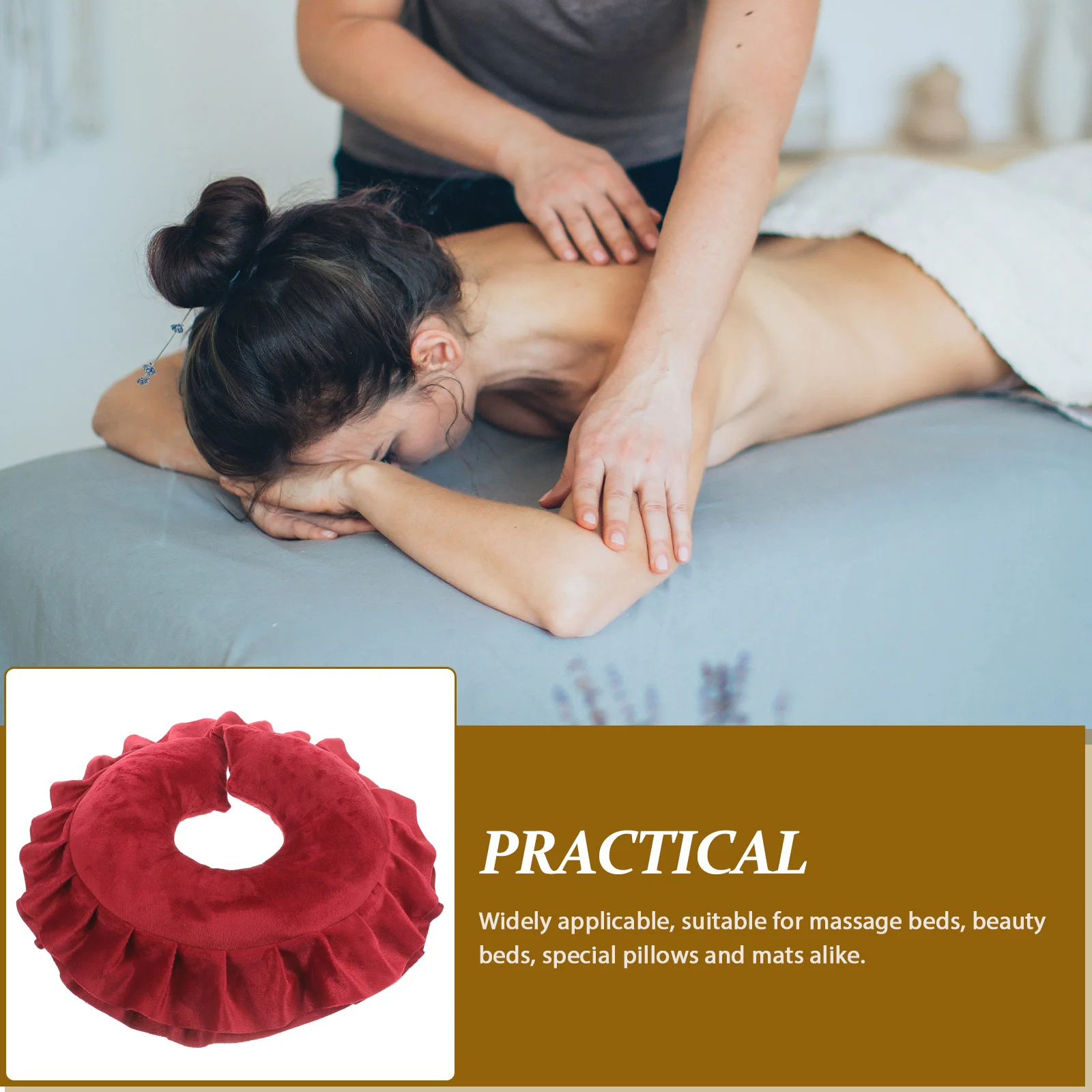 Рисунок 3 - Массажная подушка на кровать массажер для лица