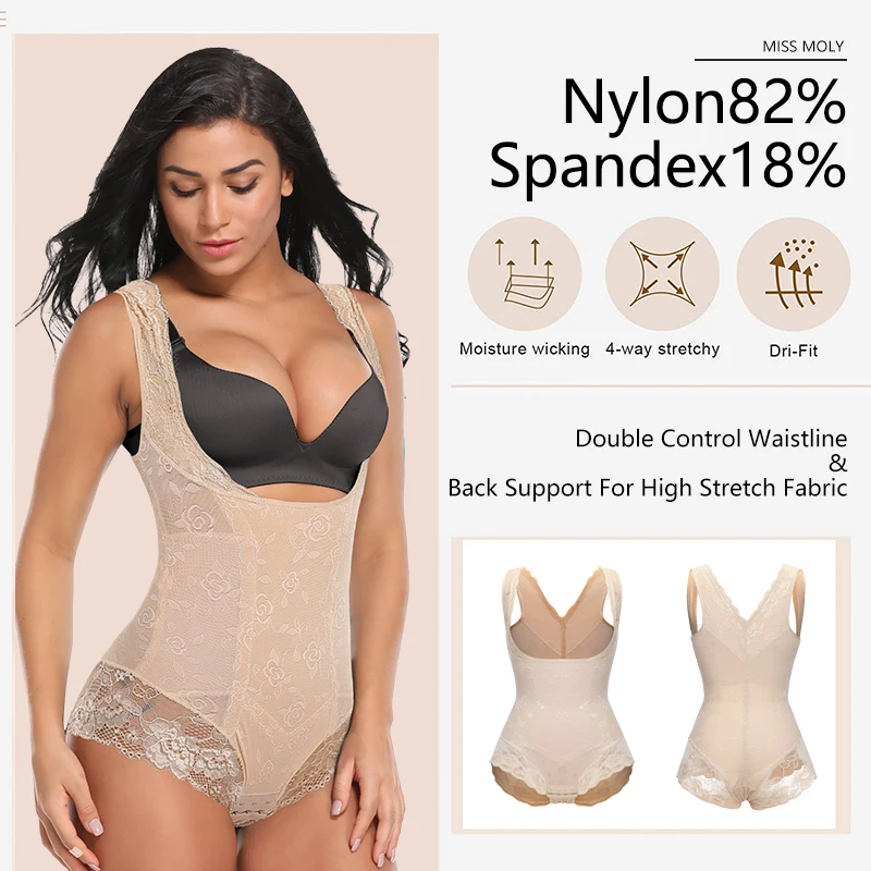 Women Body Shaper Waist Trainer Shapewear Bodysuit Butt Lifter Belly Control Belt Slimming Underwear Fajas Colombianas Top