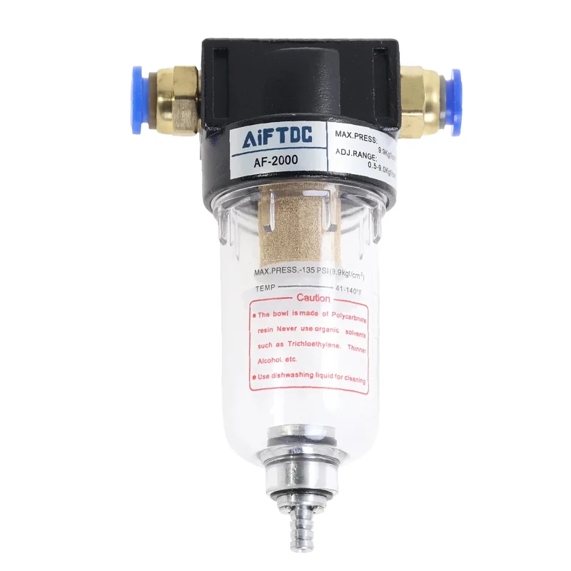 AF2000 1/4 source processor Copper filter Air pump filter Oil and water separator Pneumatic Components Air Compressor