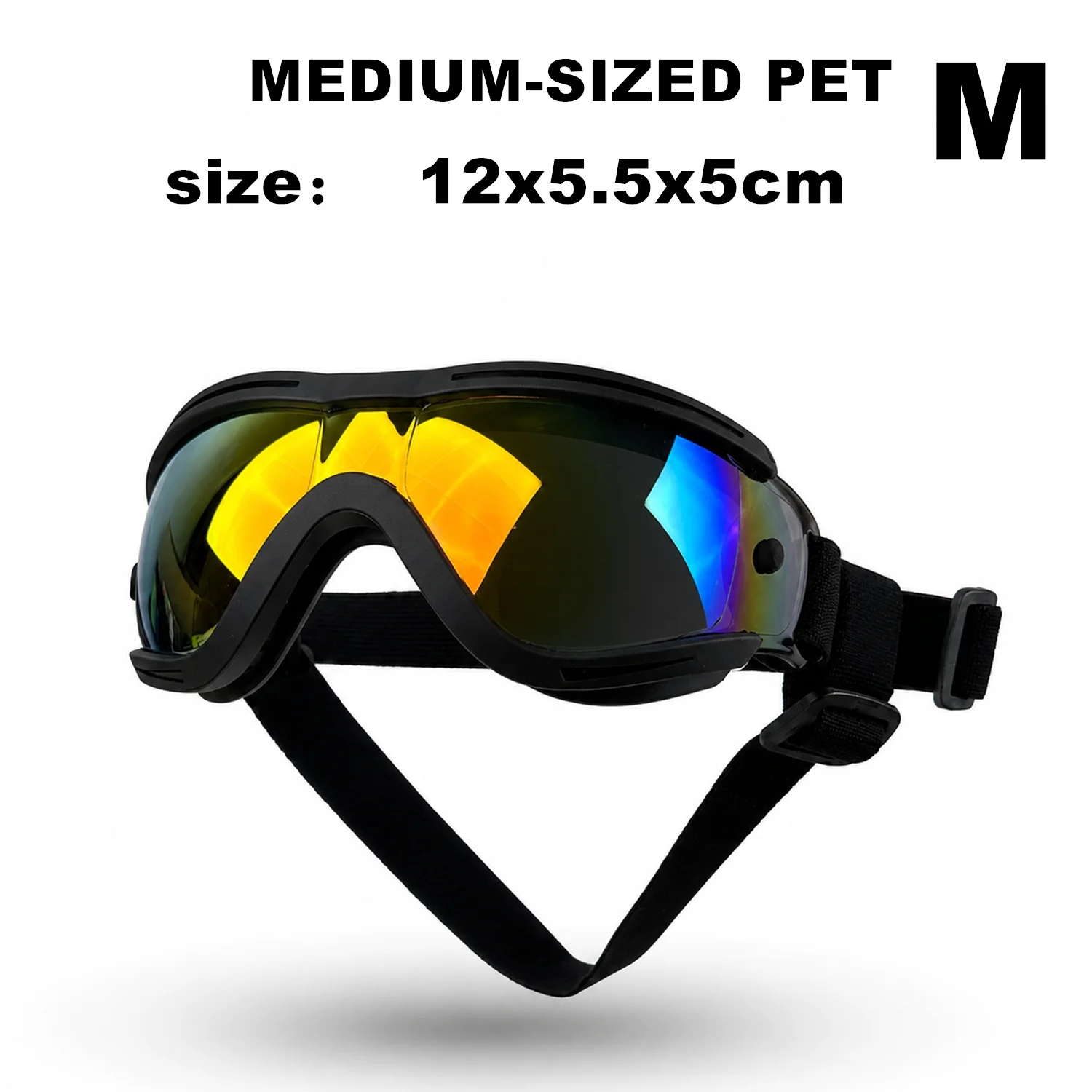 Pet UV Protection Goggles - Adjustable, Soft, and Easy-Wear Sunglasses