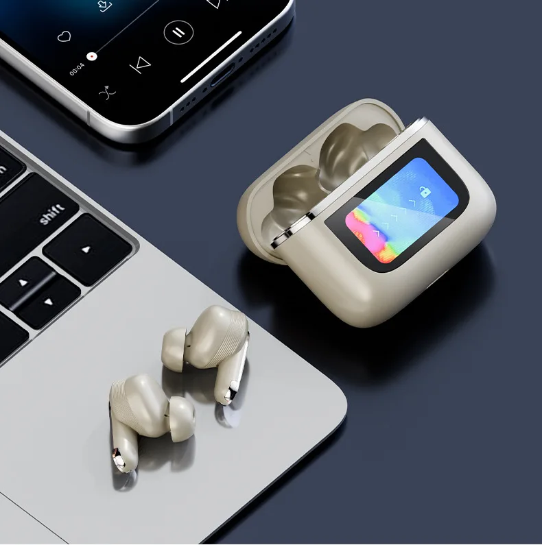 

Беспроводные Наушники TOUR PRO 2 ANC, цветные наушники с сенсорным экраном, Bluetooth наушники с шумоподавлением, спортивные TWS наушники-вкладыши, гарнитура