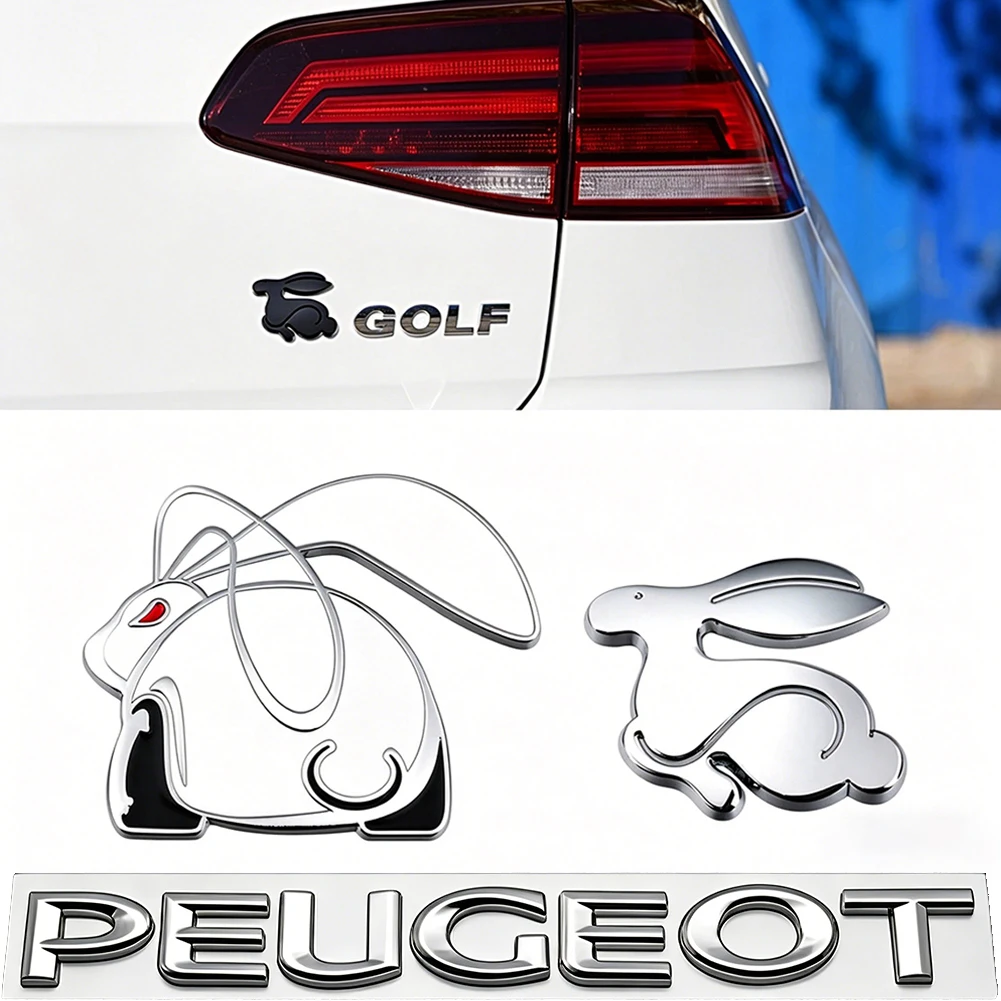 3D Metall Heckklappen-Emblem Abzeichen Aufkleber Auto-Sticker für VW Golf T-Roc Tiguan Polo Passat T-Cross Taigo ID.4 ID.7 MK7 MK8 – Detail 6