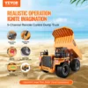 VEVOR RC Car Children Toys Remote Control Dump Truck Toys 9-Channel with Batteries for Toddlers Boys Electric Car Kids Toys Gift 2