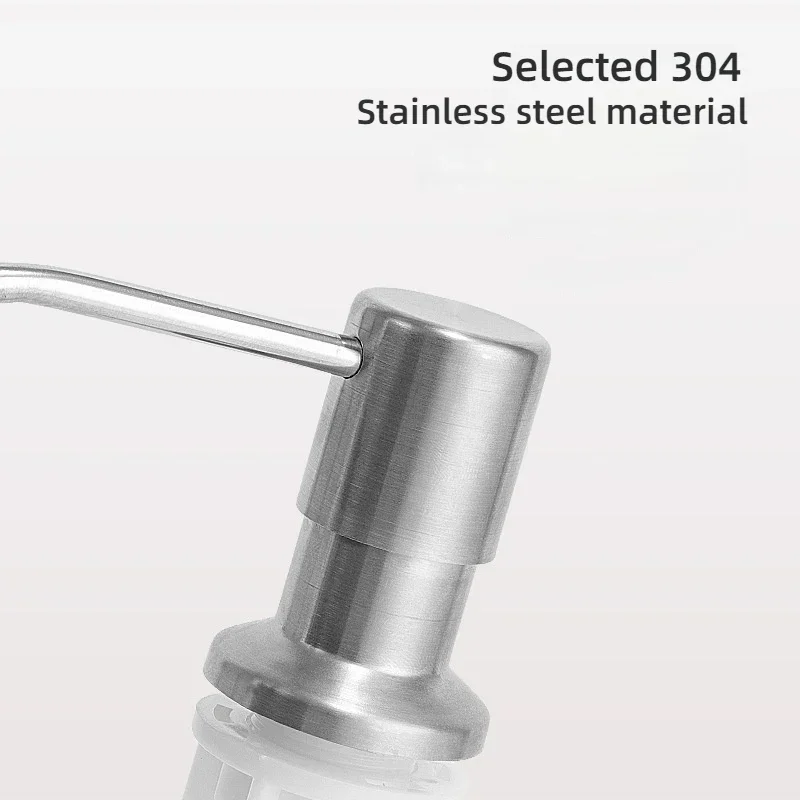 Extension Pipe Kit for Soap Dispenser for Kitchen Sink Bathroom Lotion Detergent Hand Wash Pump Soap Dispenser Pump Under Sink