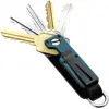 Metal Keys Fob with Clip Holds 2-6 Keys Bag Multi-function Modern Key Case Holder for Keys Less Than 6.2cm with Screwdriver 5