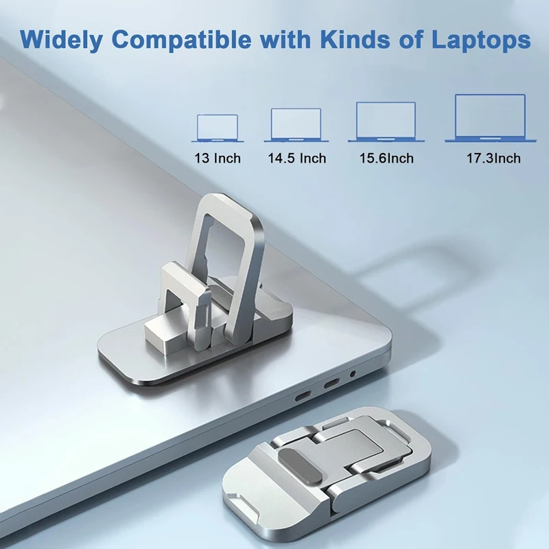 Suporte para Laptop Portátil Universal Suporte para Tablet Macbook Pro Liberação de Calor Acbook Notebook Pés Liga - Imagem 3