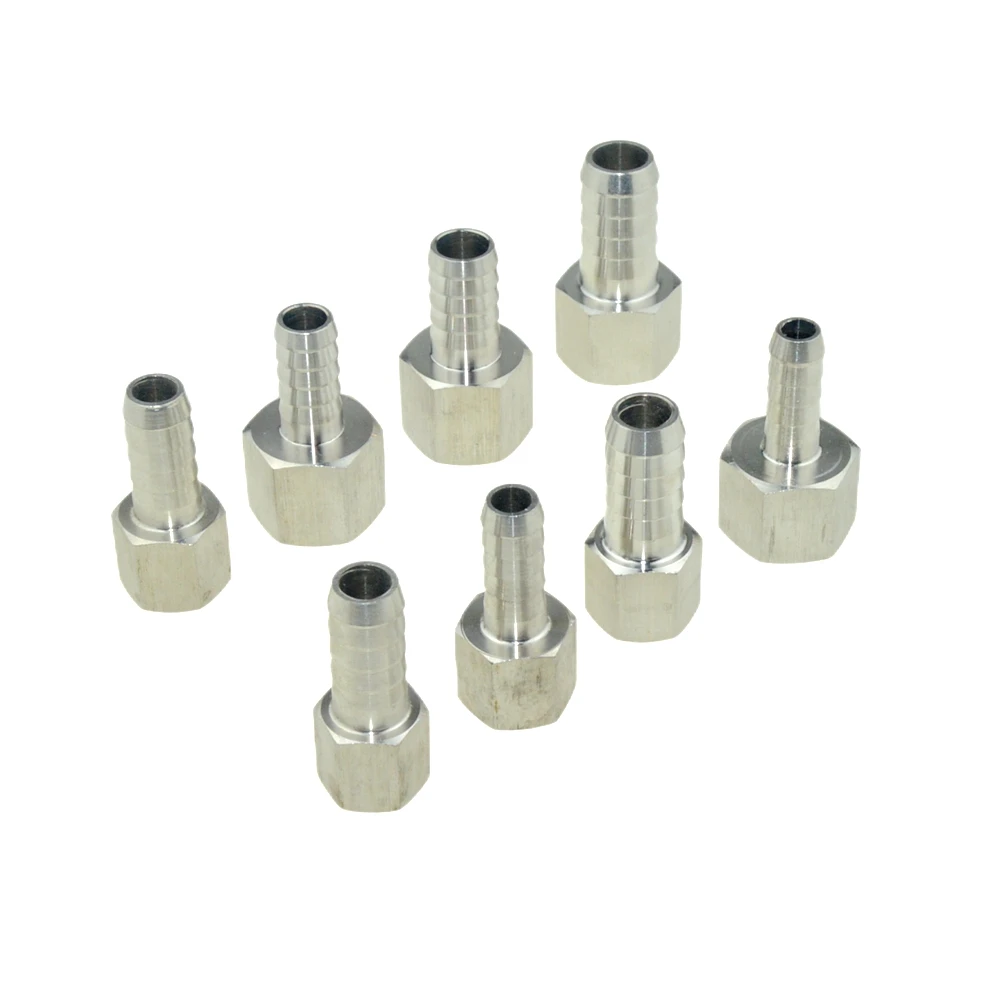 Adattatore Per Tubi In Acciaio Inox 304 - Barb Hose Connector Varie Misure - Foto 6