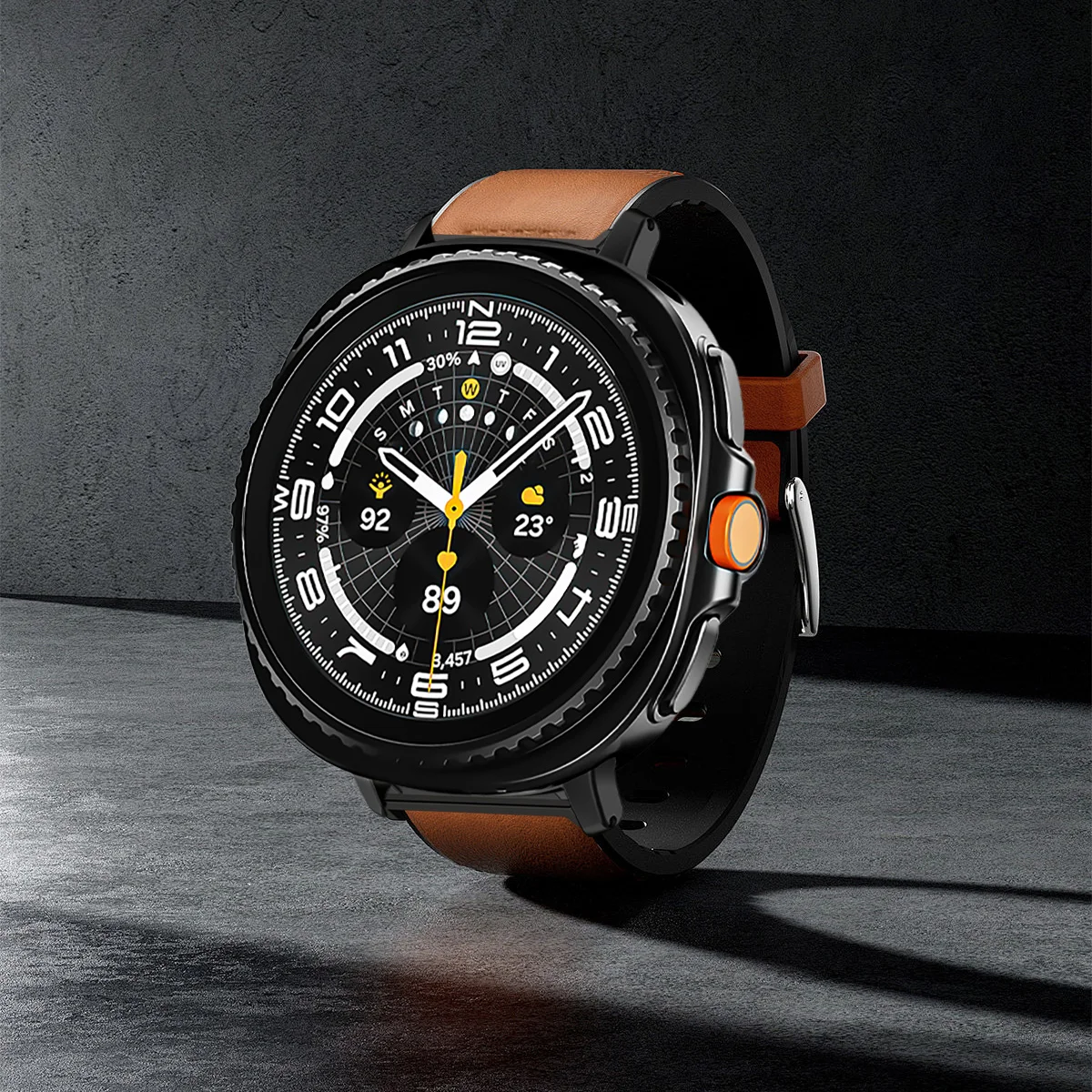 Premium Leather Quick-Fit Watch Strap – Enhanced Comfort & Style