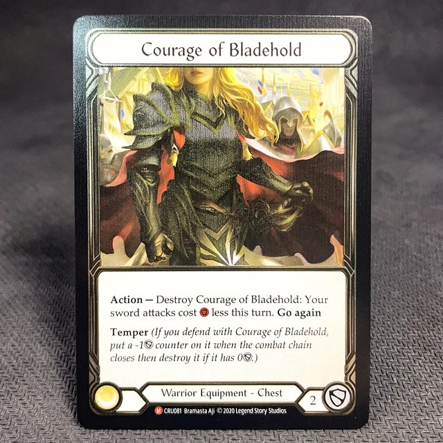 FAB COLD FOIL Crown of Dominion Felling of the Crown Flick Knives