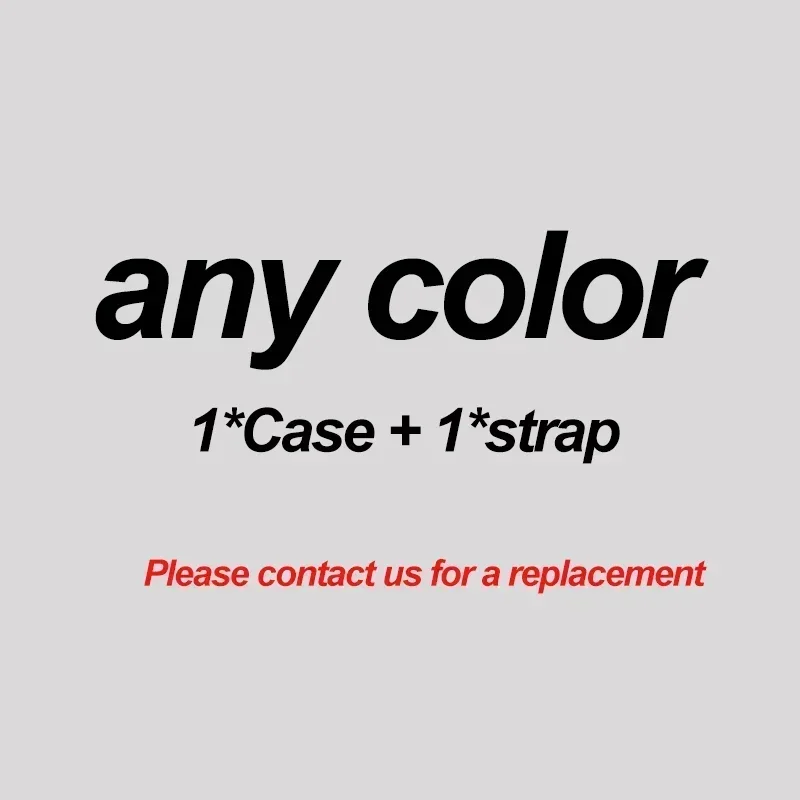Silicone Strap with Protective Case