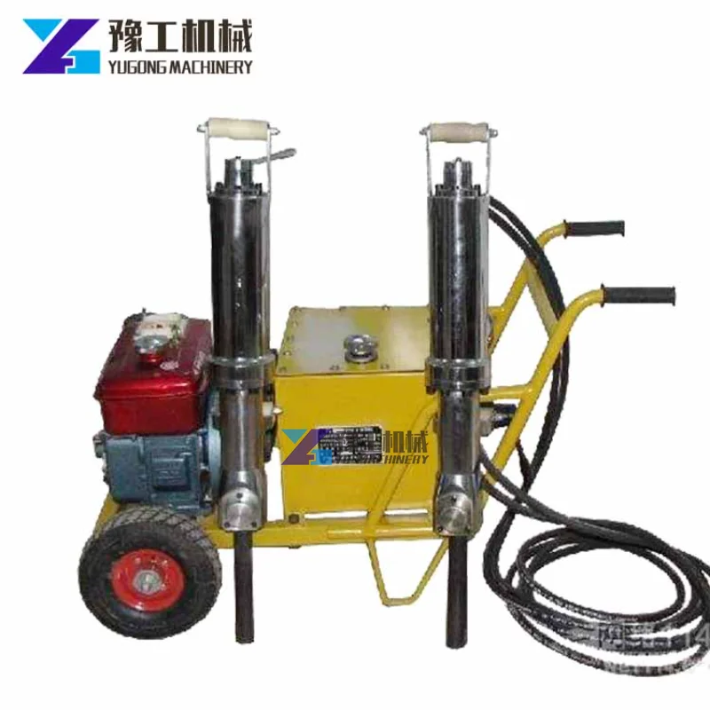

YG Hydraulic Rock Separator Splitter for Breaking Granite Rock Splitter Stone Splitting Wedge Darda Hydraulic Rock Splitter